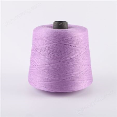纺织线 涤纶纱 工业纺织胶黏纱 韧性强抗起球 颜色齐全